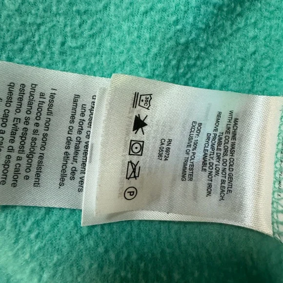 Columbia Seafoam Green Fleece Jacket - Picture 9 of 11